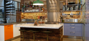 25 Inspirasi Desain Dapur Gaya Industrial